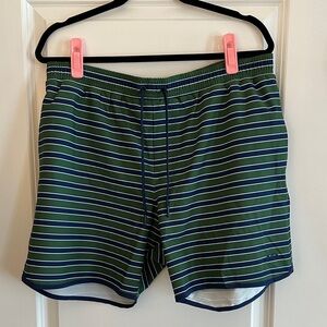 Minnow - Men’s Evergreen Stripe swim trunks - XL NWT